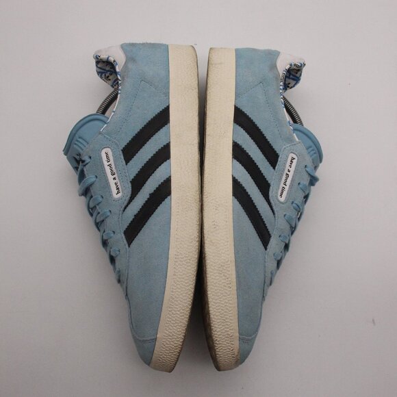 adidas Gazelle  Have A Good Time Men's Size 12 Blue Sneakers G54785 - Picture 8 of 10